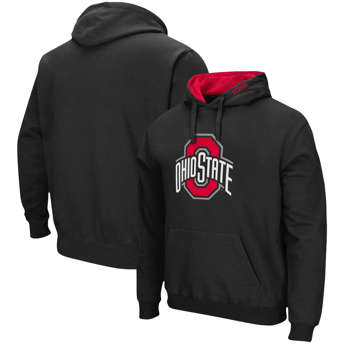 Men's Black Pullover Hoodie R199