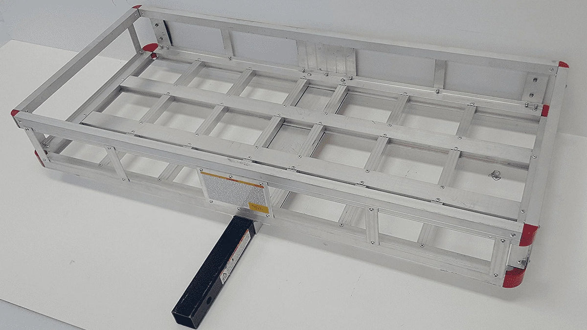 Aluminum Cargo Carrier with High Side Rails Q3834