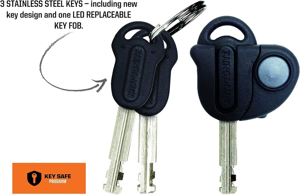 3.28 Feet Long 14mm Steel Chain Heavy Duty Anti-Theft Bicycle Chain Lock Y385062