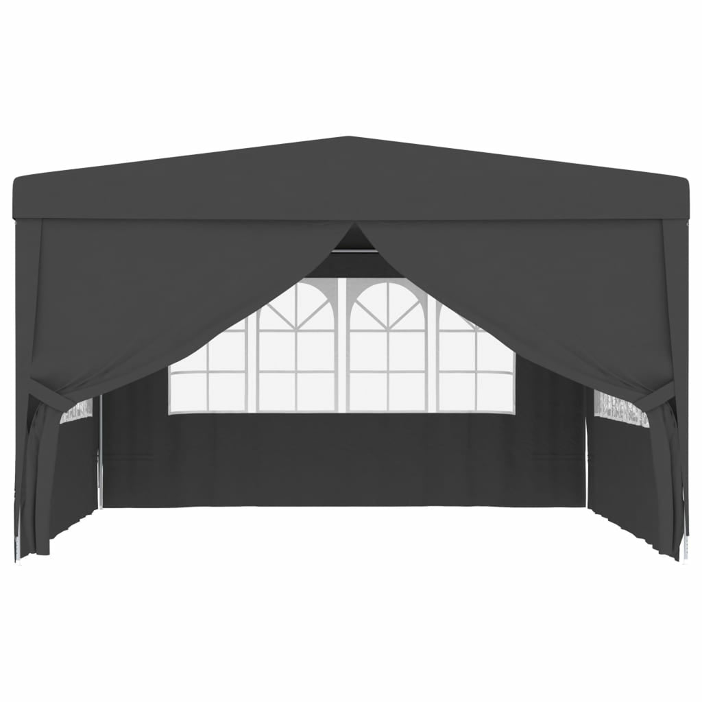 Professional Party Tent with Side Walls 13.1'x13.1' Anthracite E288