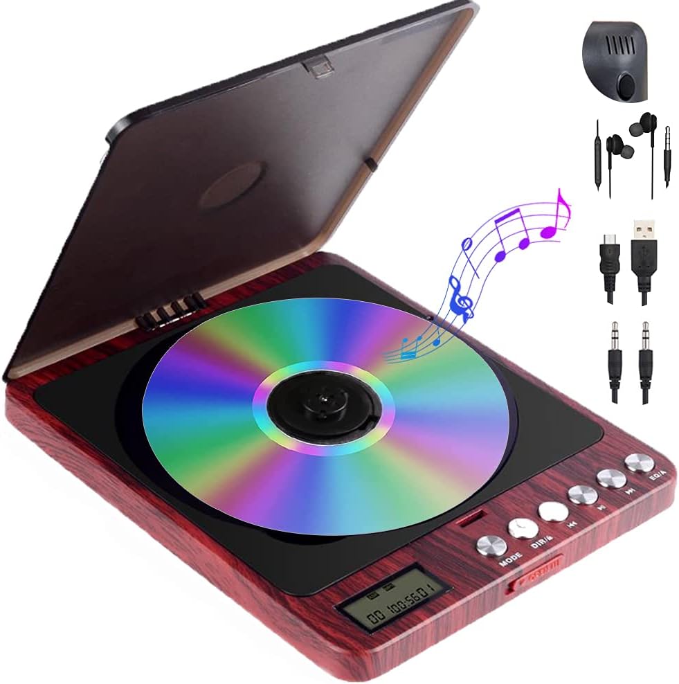 Portable CD Player with Speaker A7494