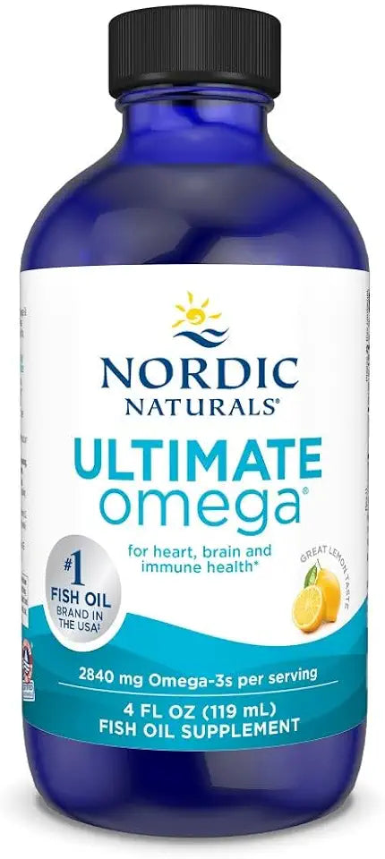 Lemon Flavor 4 oz Omega-3 Fish Oil Supplement with EPA & DHA M993