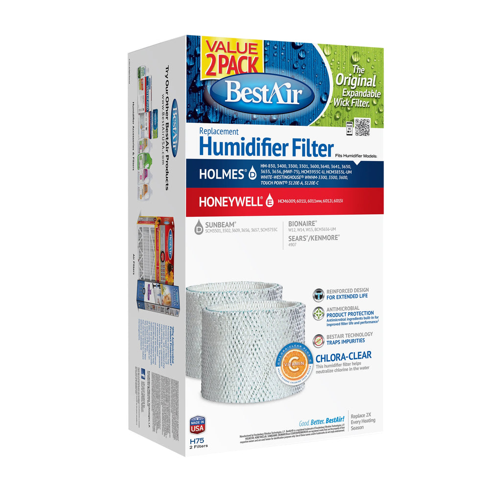 2 Pack Humidifier Replacement Paper Wick R441824