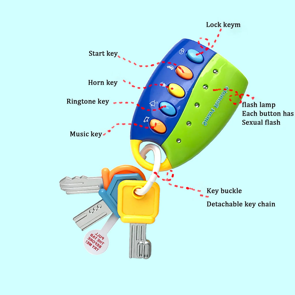 Funky Toy Keys With Light And Sounds Y429683