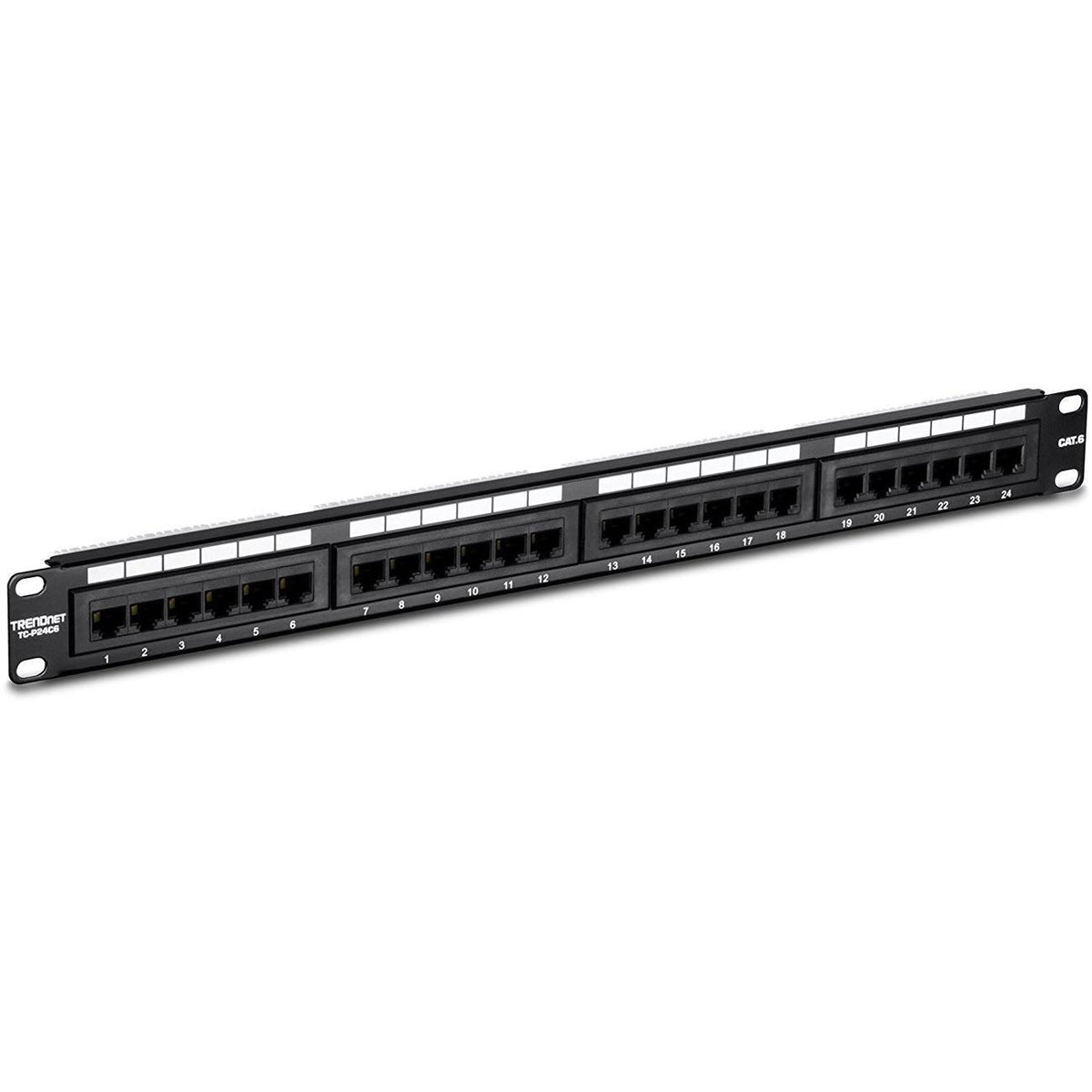 CAT 6 1U 24 Ports Patch Panel E561