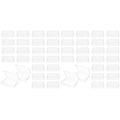 48 Pcs Clear Plastic Storage Boxes E1765