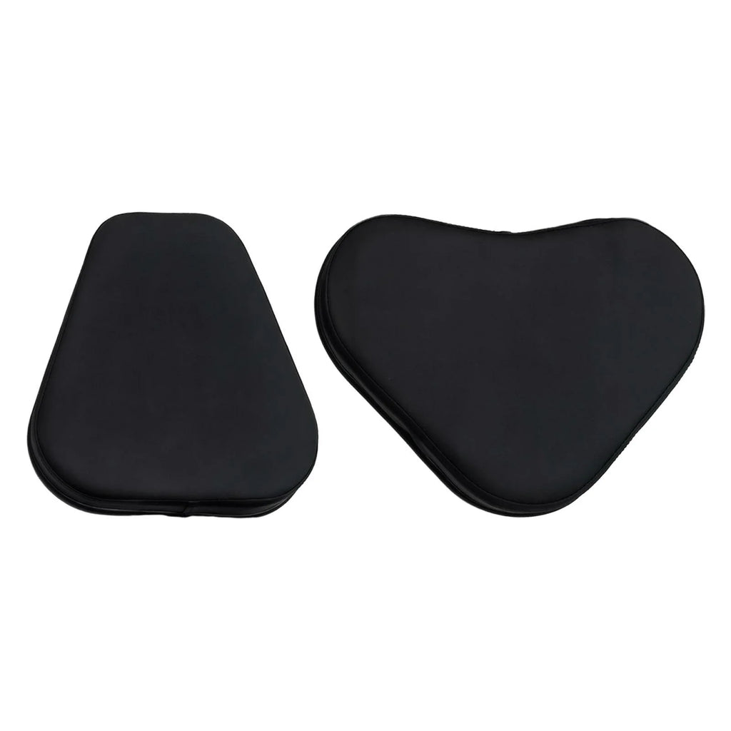 Black Exercise Bike Saddle Cover with Back Support N910133