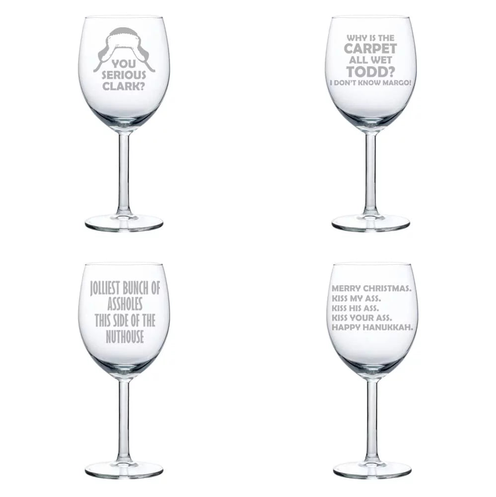 Set of 4 Wine Glass Goblet 10 oz O9355