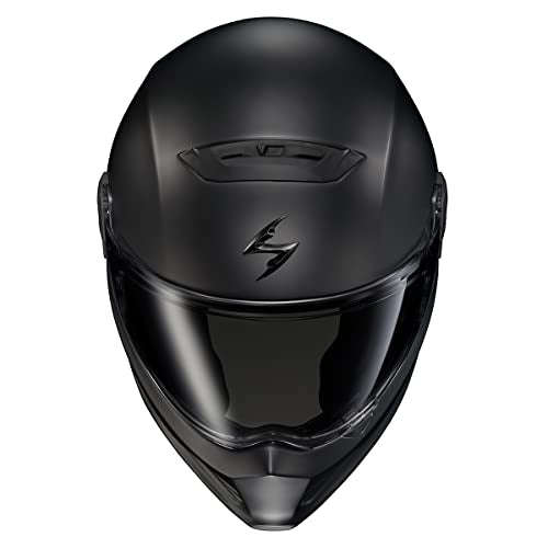Matte Black Full Face Motorcycle Helmet DOT ECE 22.06 Approved H1078
