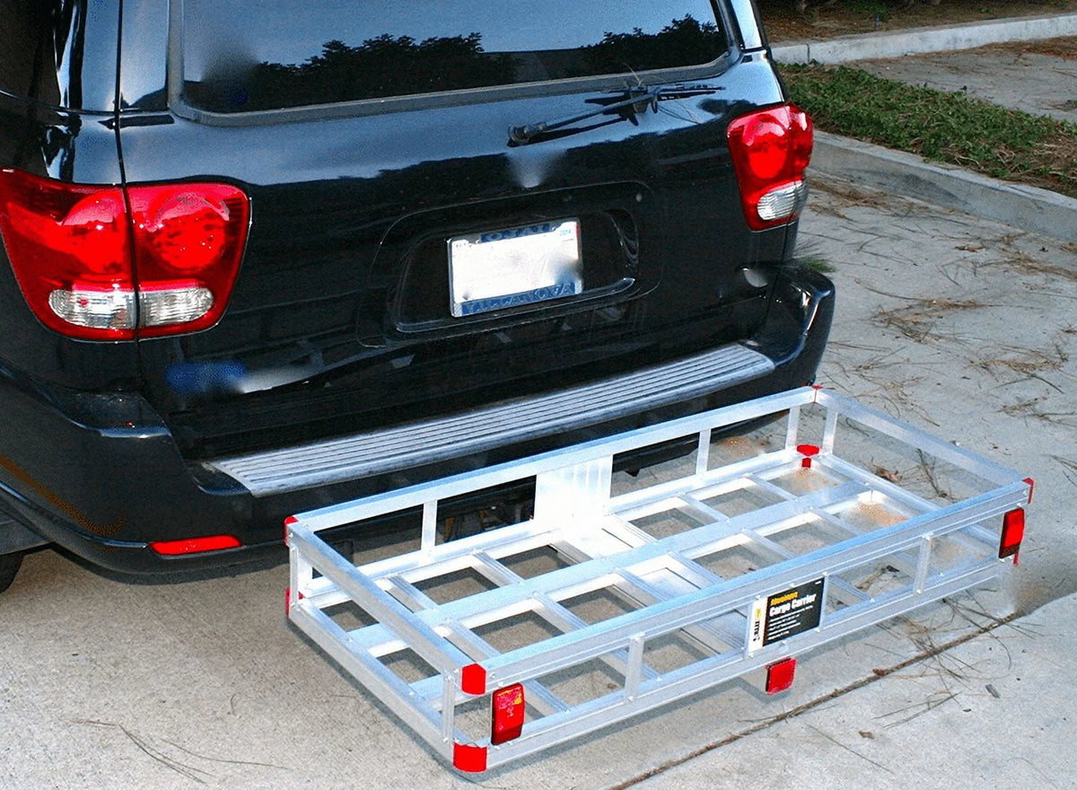 Aluminum Cargo Carrier with High Side Rails Q3834