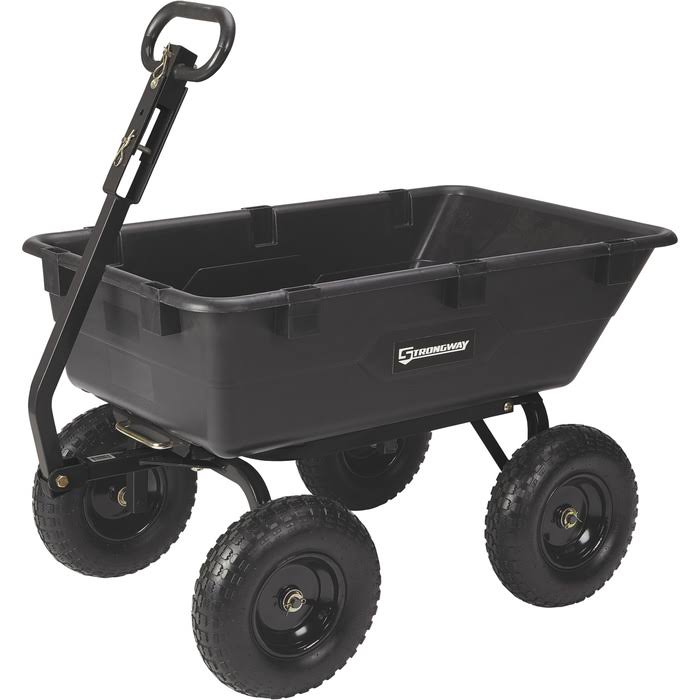 Poly Garden Wagon 1,200-Lb. Capacity B370