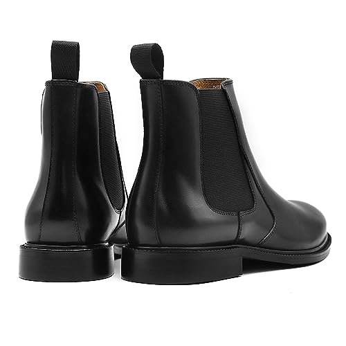 Genuine Leather Chelsea Boots N4776