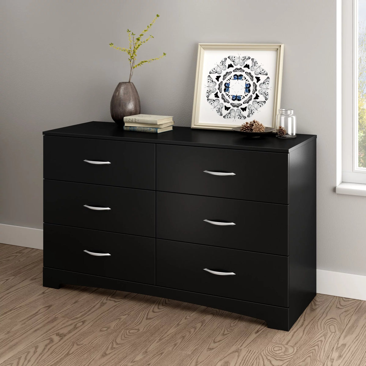 Gray Oak Dresser X8484