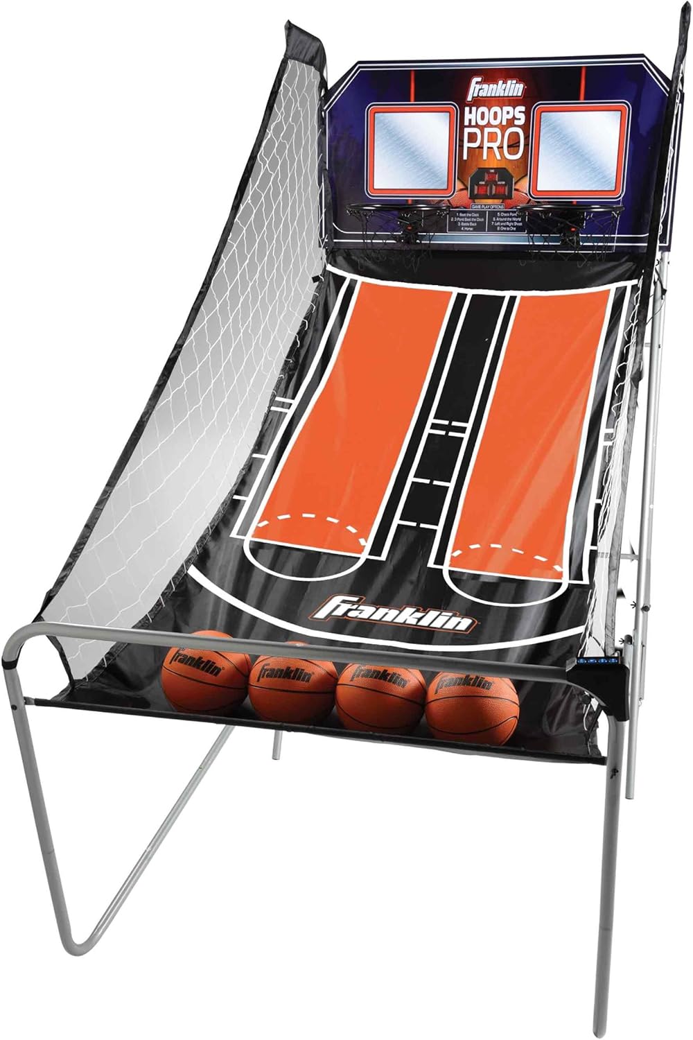 Arcade Basketball Game with 4 Mini Basketballs V829853