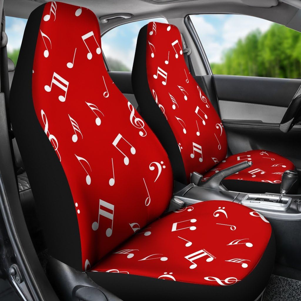Microfiber Car Seat Covers Set of 2 P812