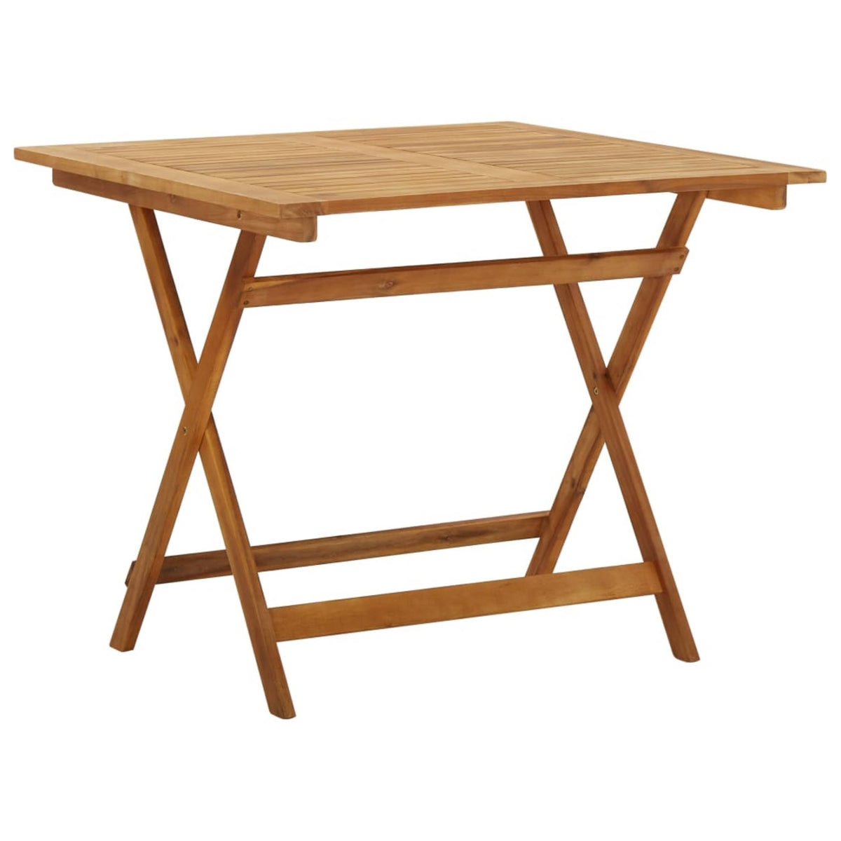 Folding Garden Table Solid Acacia Wood M79815