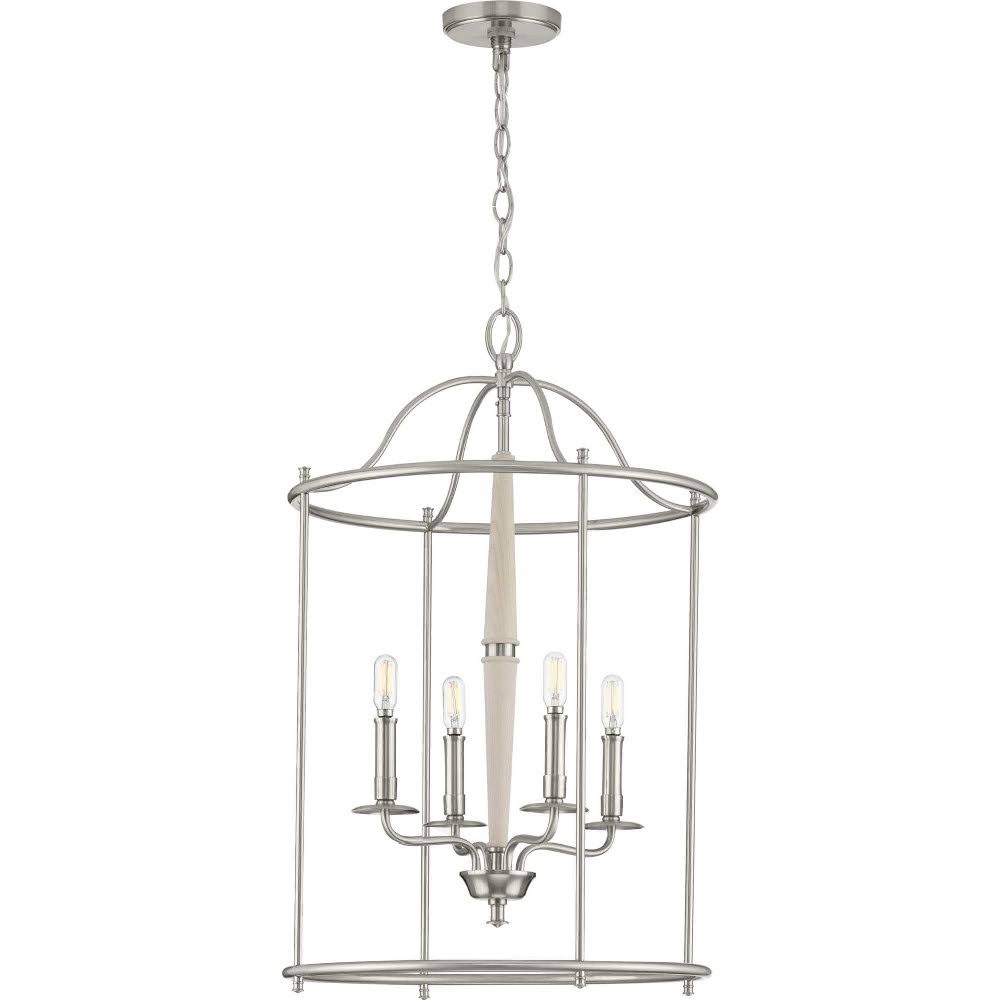 Four-Light Black Medium Foyer U9948