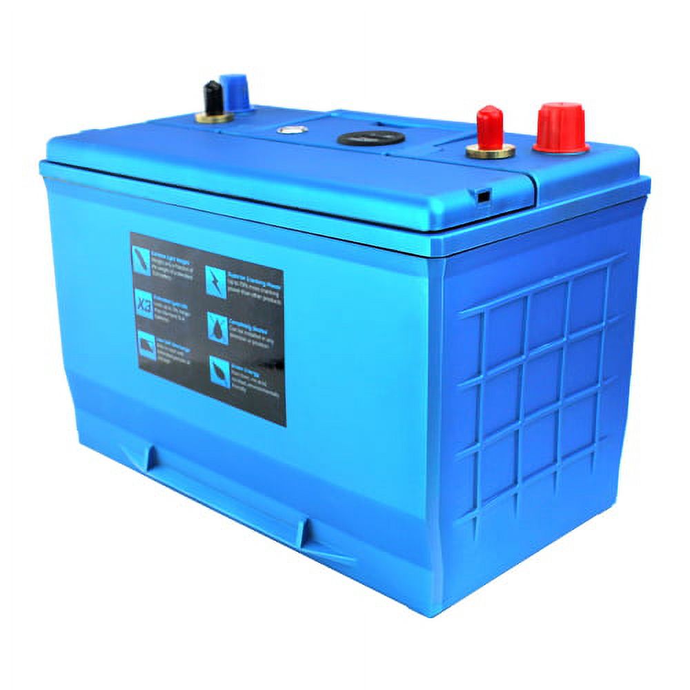 36V Lithium Deep Cycle Marine Battery Group 27 - 3 Pack Y17683