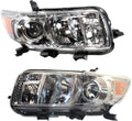 Headlight Lens and Housing Set of 2 B918497