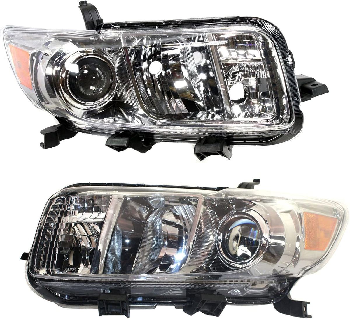 Headlight Lens and Housing Set of 2 B918497