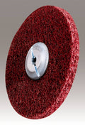8 in x 1/4 in x 1/2 in 5A Med Metal Finishing Unitized Wheel, 8 per Case A42380