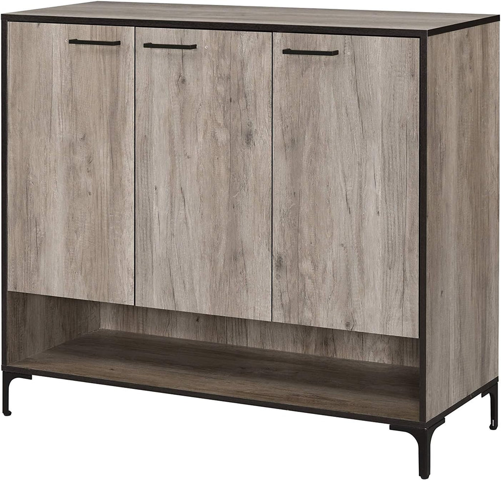 Rustic Gray Oak Cabinet R313