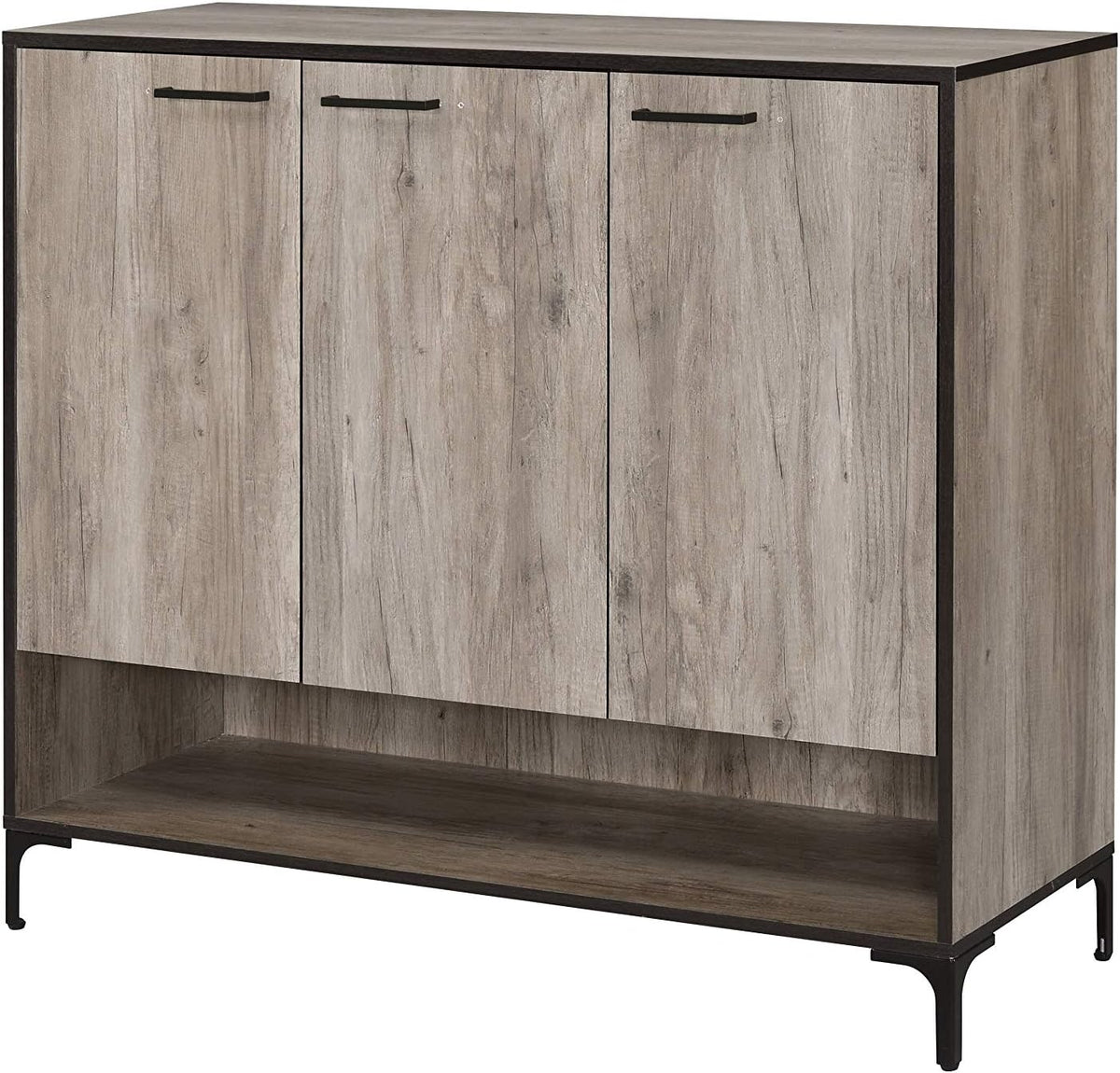 Rustic Gray Oak Cabinet R313
