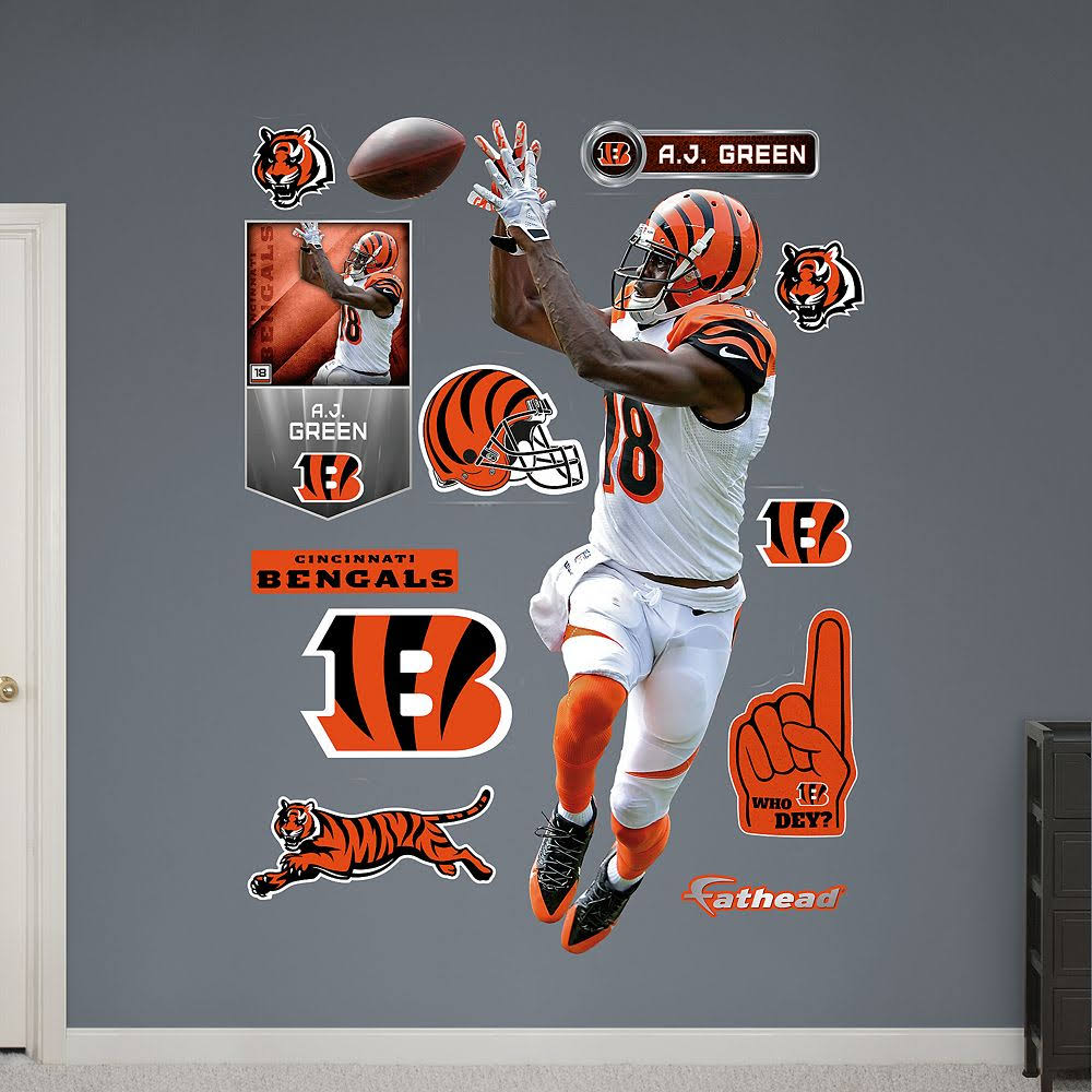 Wide Receiver Wall Decal C7474