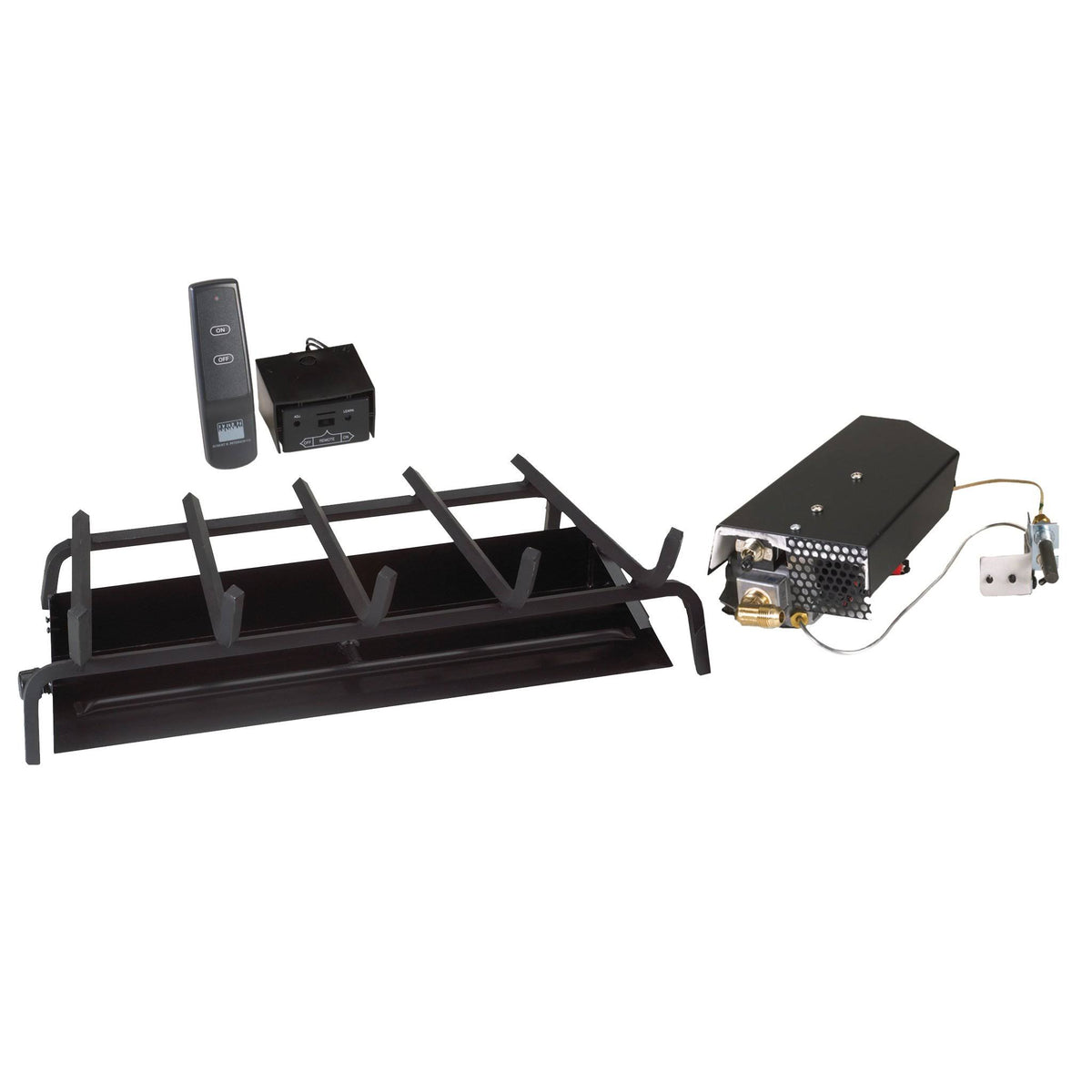 36x22 Propane Fireplace Burner with Manual Safety Valve Z35658