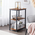3-Tier End Table with Storage Shelf Y759