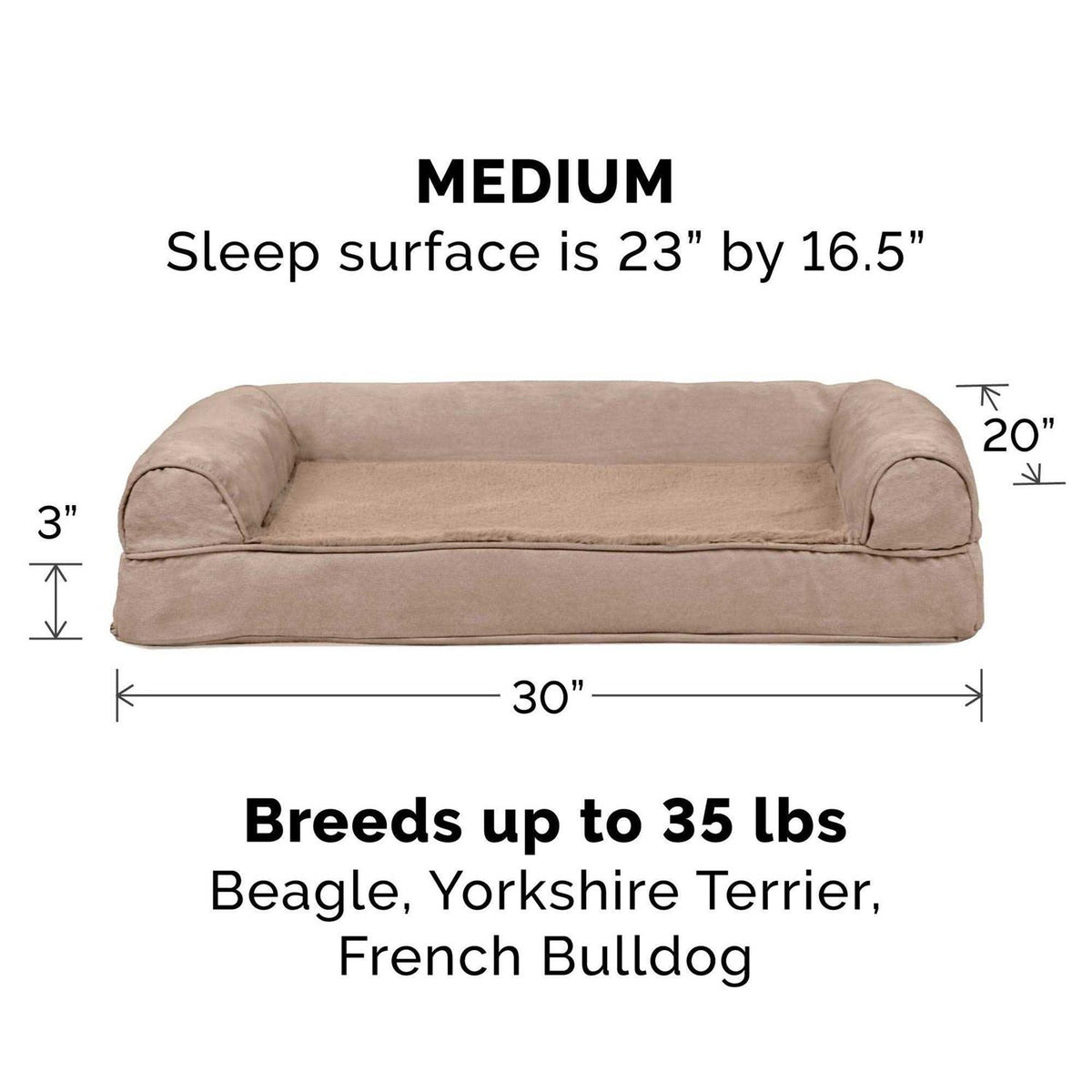 Orthopedic Sofa Pet Bed H874