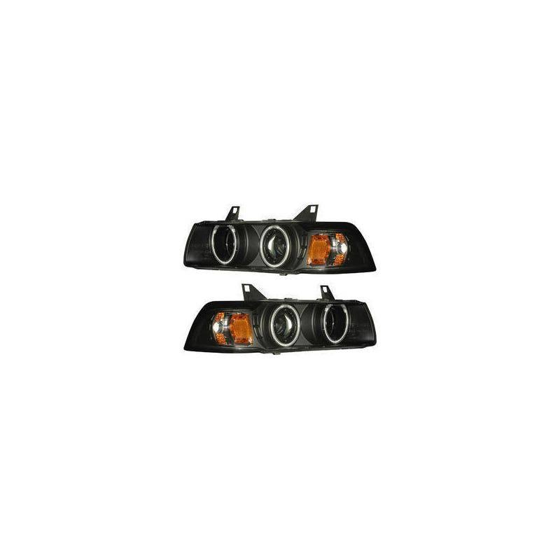 Projector Headlight Set with Halo E1114