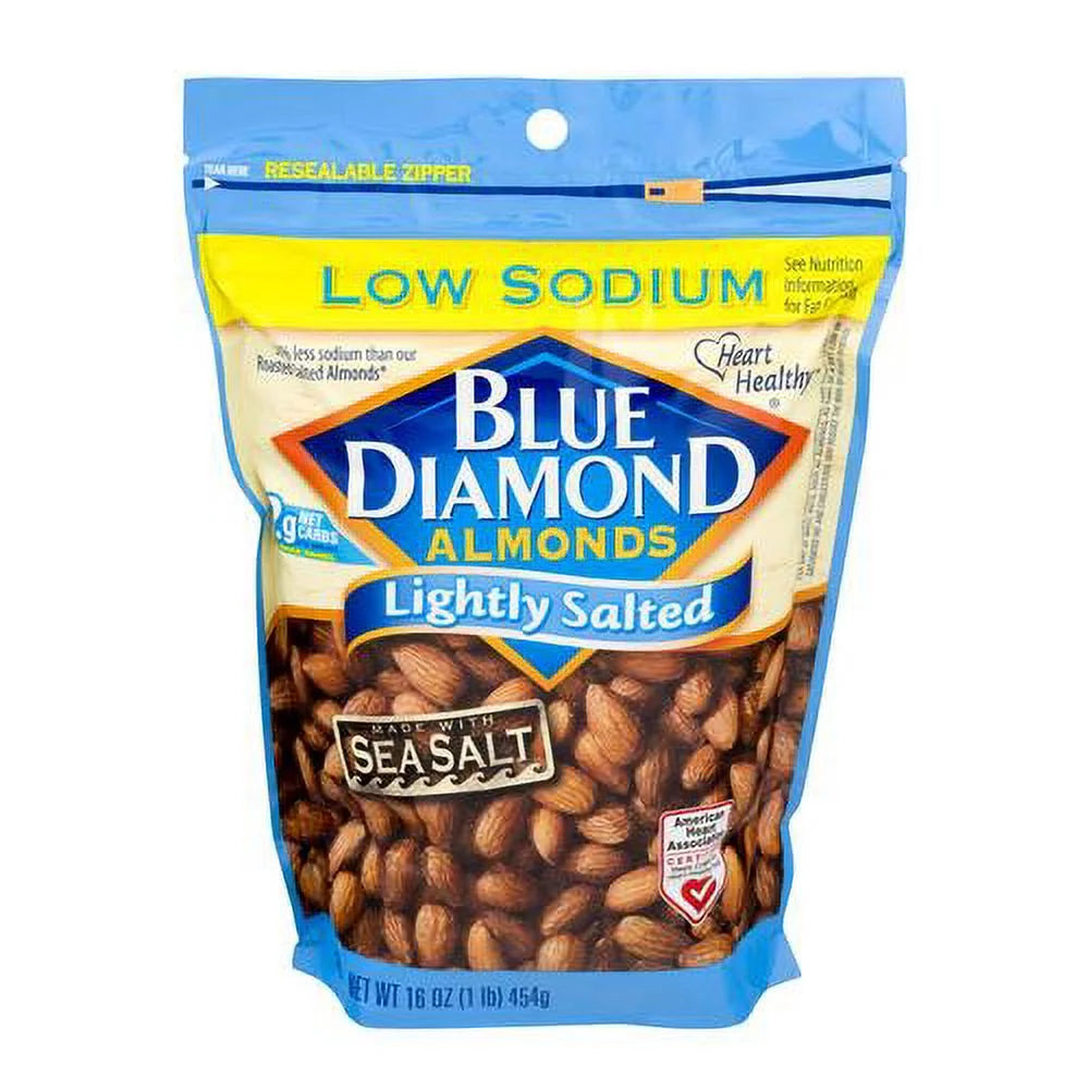 Lightly Salted Almonds Pack of 12 Q93866