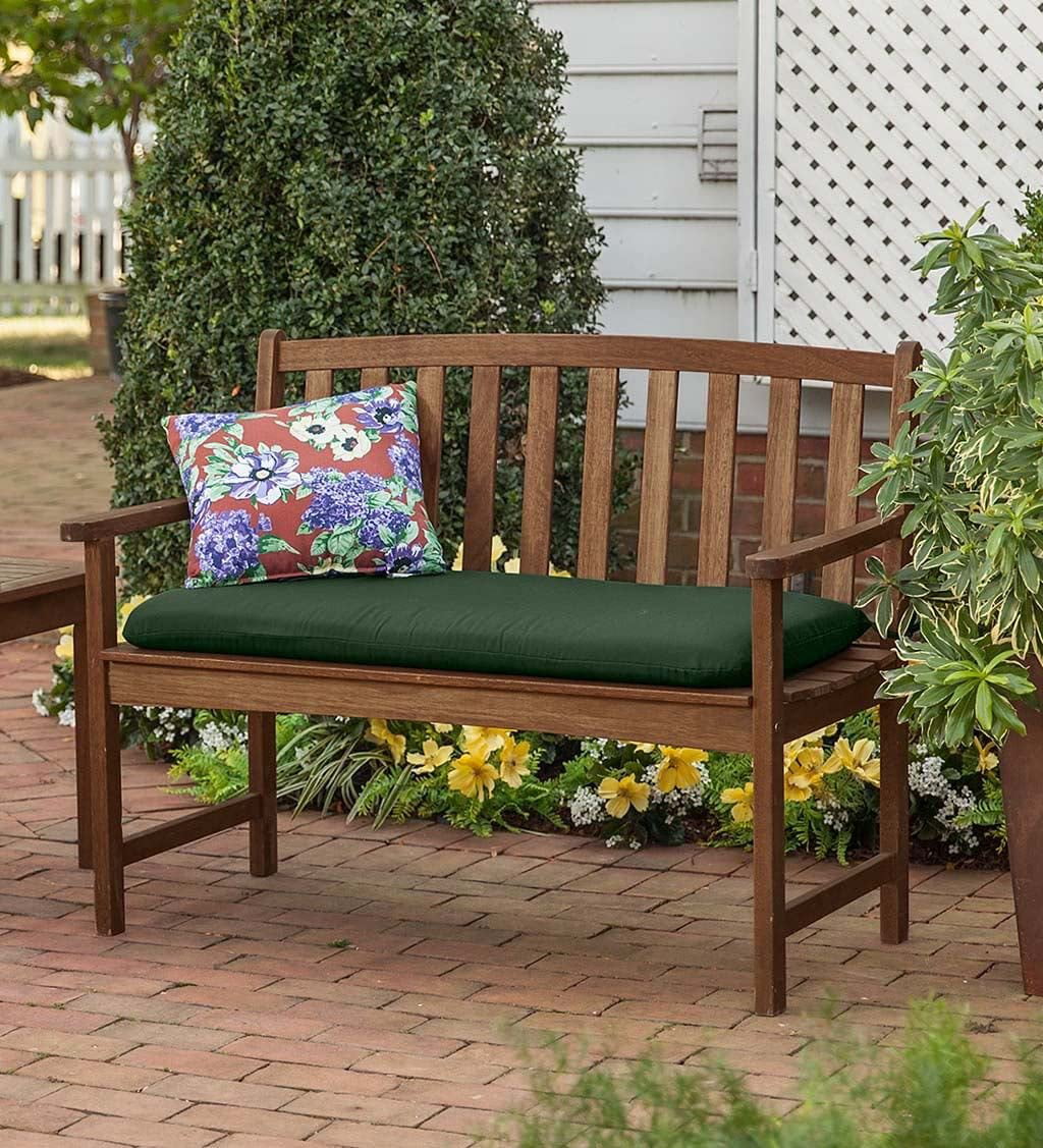 Natural Eucalyptus Wood Bench B4760