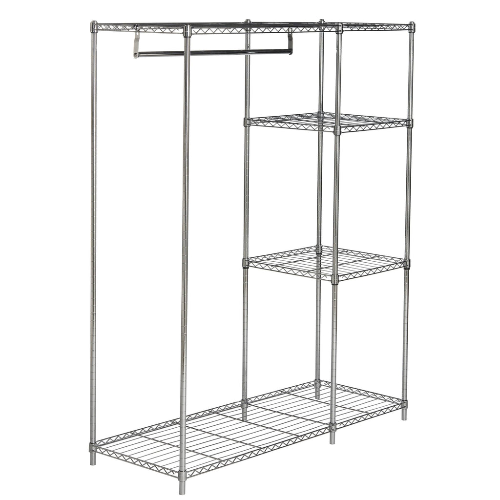 Chrome Wire Adjustable Garment Rack E5418