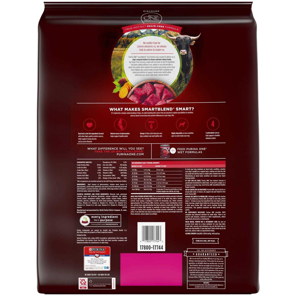 Grain Free Natural Dry Dog Food H893