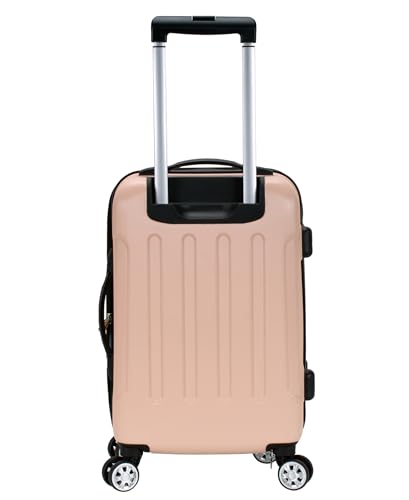 Hardside Expandable Spinner Luggage Multicolor Carry-On 20-Inch H398