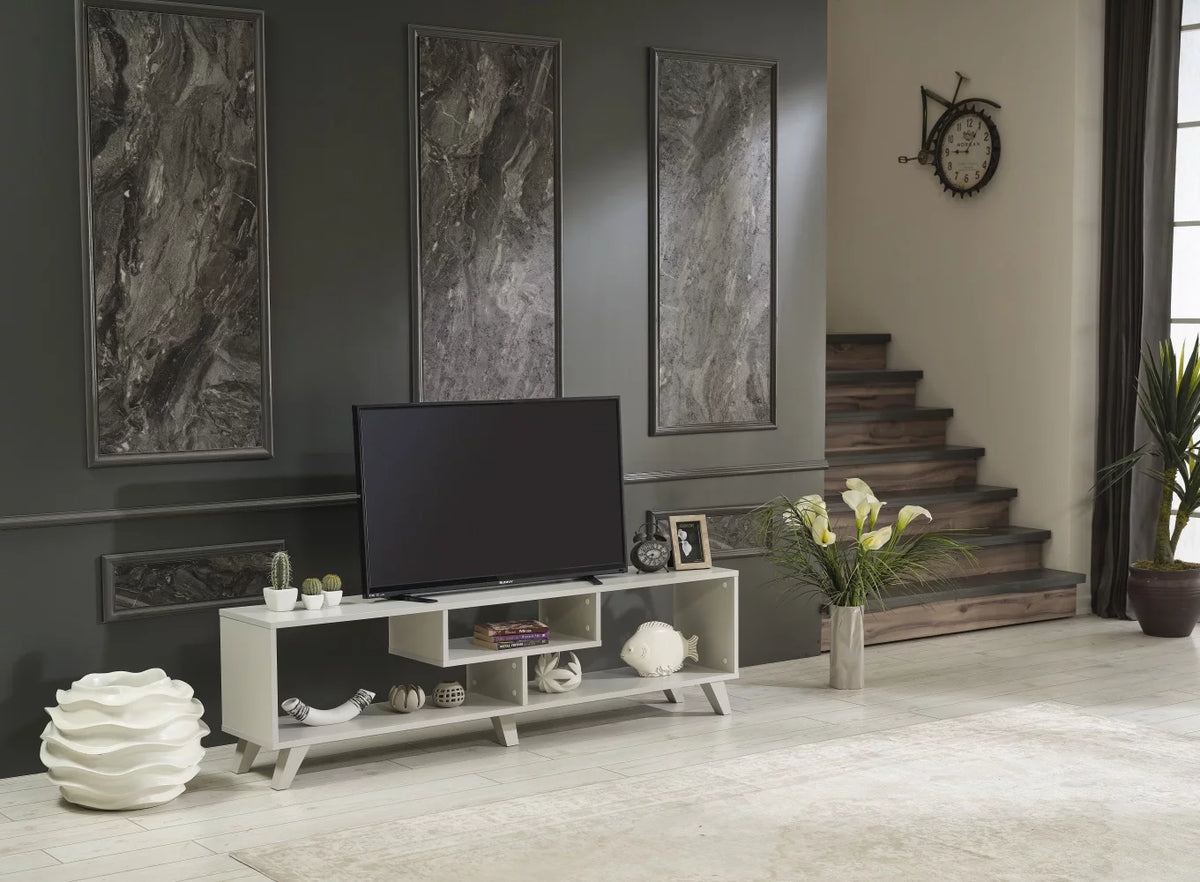 Grey 67 inch Tv Stand F46384