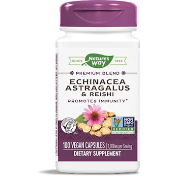 Echinacea Astragalus & Reishi 100 caps E6036