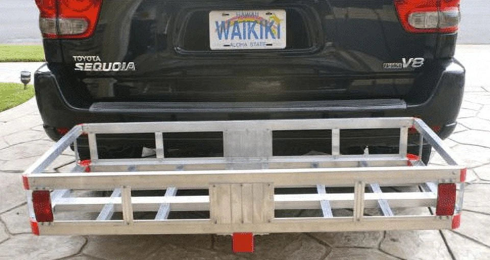Aluminum Cargo Carrier with High Side Rails Q3834