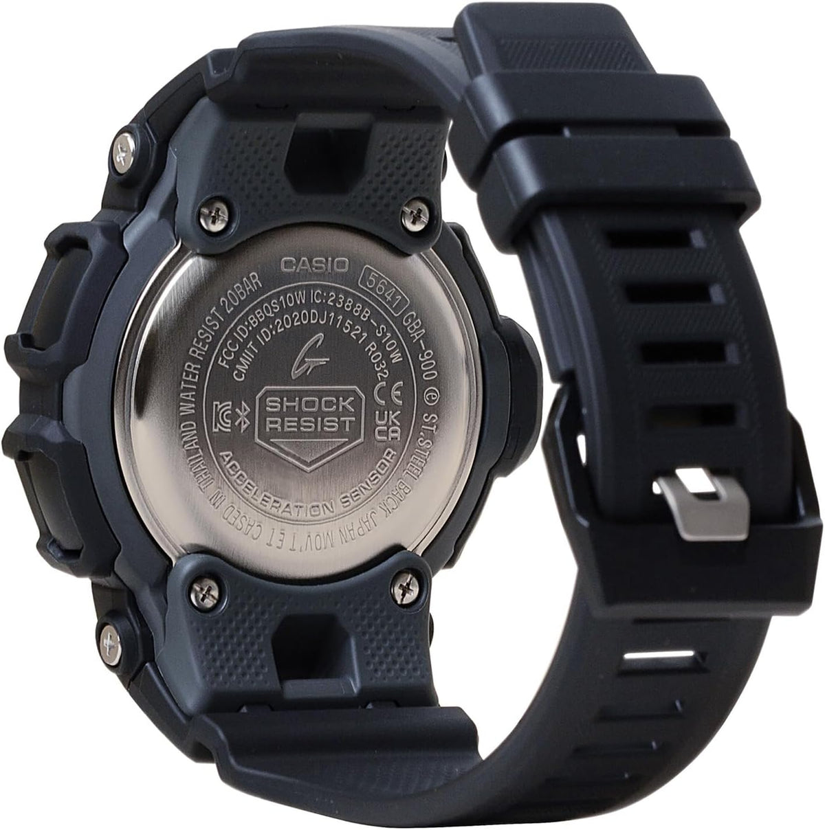 Blue Dial Black Resin Watch 51.3mm U8195