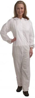 White Polypropylene Coveralls X-Large U229055