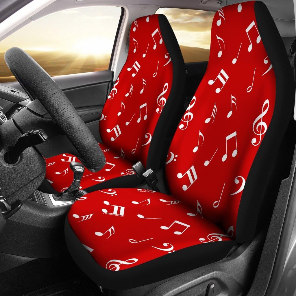 Microfiber Car Seat Covers Set of 2 P812