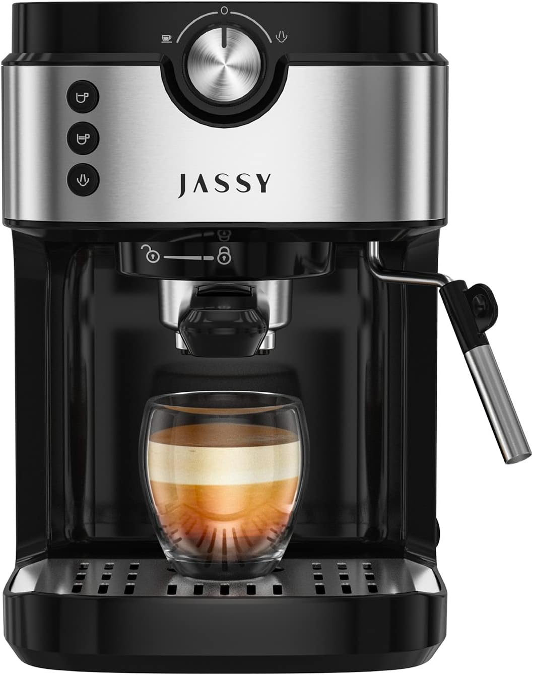 20 Bar Espresso Coffee Machine with Milk Frother W898328