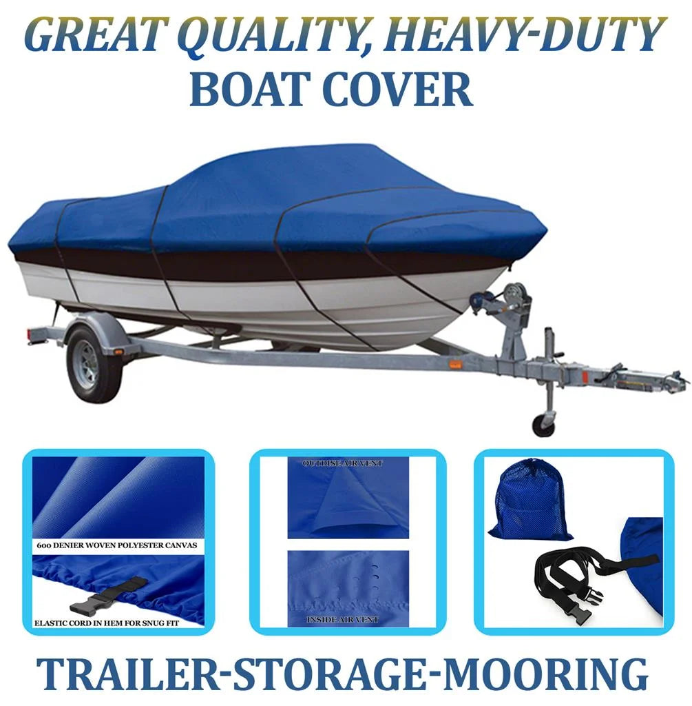 Boat Cover for Nitro 175 Sport with Port Trolling Motor C398664