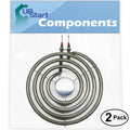 2-Pack 6 inch 4 Turns Surface Burner Element for Range L490