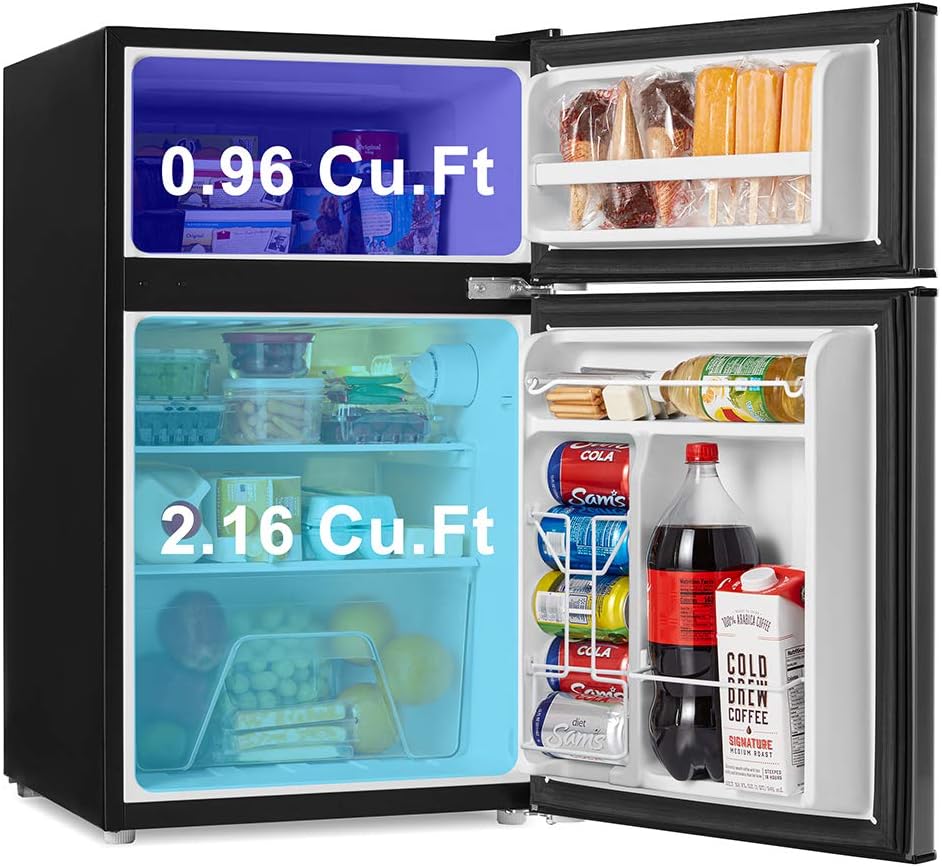 3.1 Cu.Ft Black Compact Refrigerator Y6623