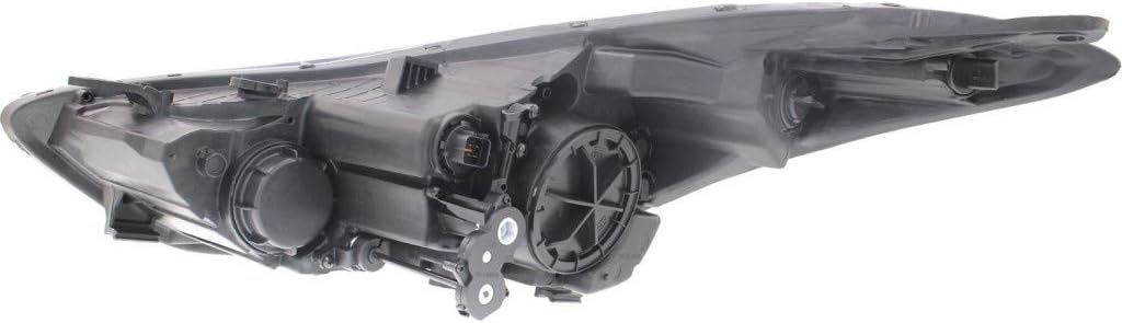Hyundai Elantra Headlight Assembly Driver Side Black Housing W5395