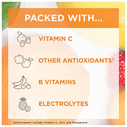 1000mg Vitamin C Powder, Pink Lemonade Flavor - 30 Count (Pack of 12) K1917