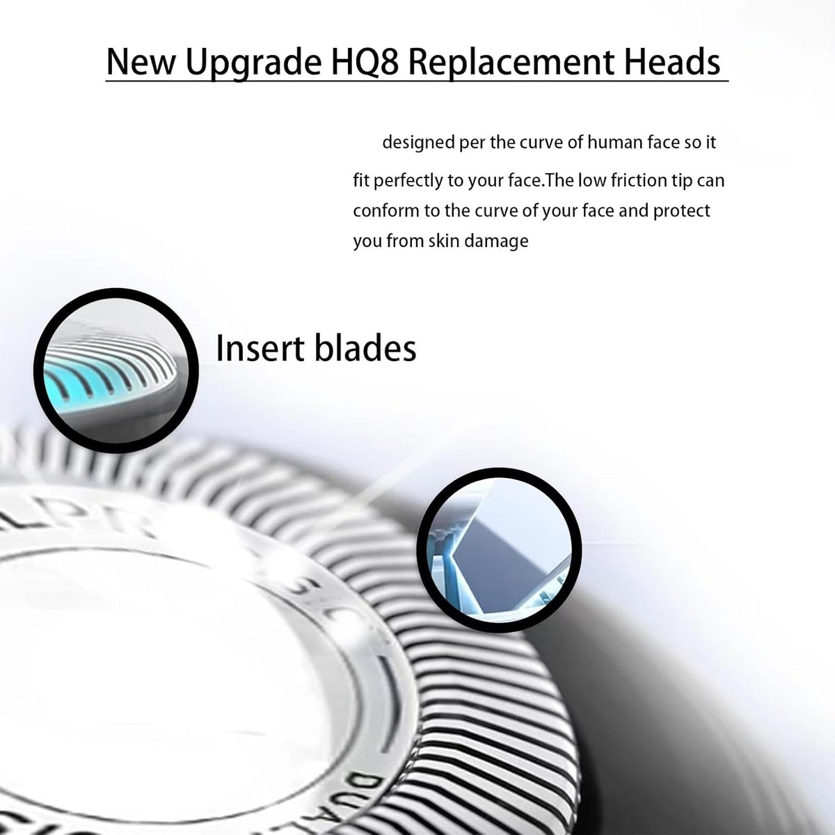 6 Pack Replacement Blades for Norelco Aquatec Shavers S34975